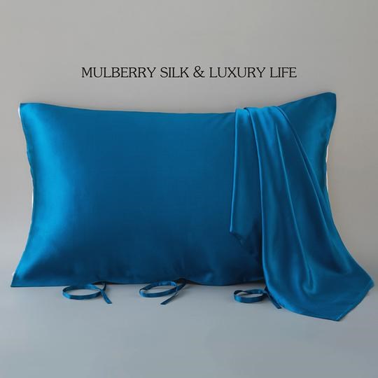 Silk Pillowcase: 19 Momme Silk Pillow-Sham-Multi-color optional